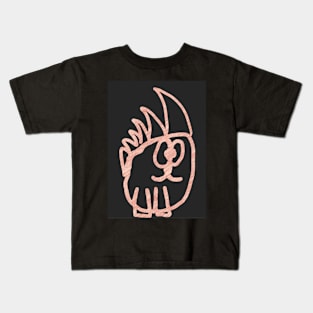 Ummee the Pink Porcupine Kids T-Shirt